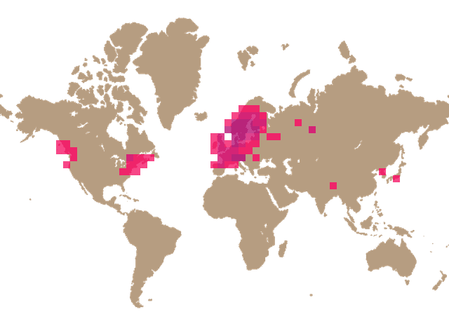 Deadly webcap (Cortinarius rubellus) distribution info