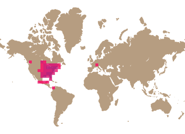 Ravenel's stinkhorn (Phallus ravenelii) distribution info