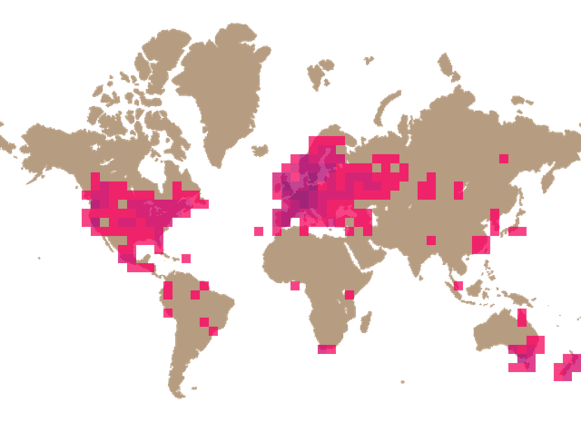 Fairy ring mushroom (Marasmius oreades) distribution info
