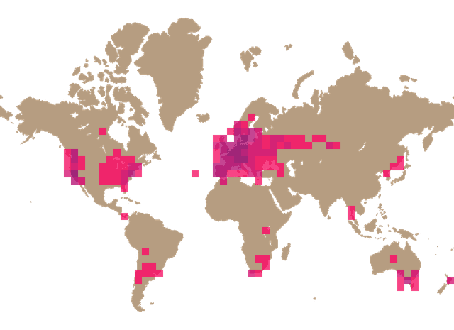 Death cap (Amanita phalloides) distribution info
