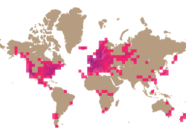 Honey fungus (Armillaria mellea) distribution info