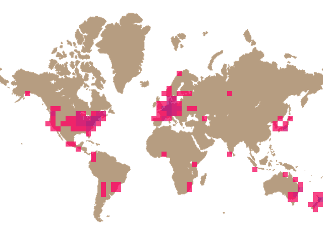 Wine-red stropharia (Stropharia rugosoannulata) distribution info