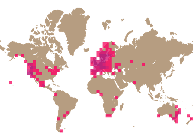 The prince (Agaricus augustus) distribution info