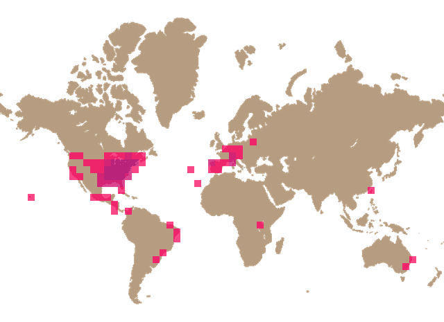 Elegant stinkhorn (Mutinus elegans) distribution info