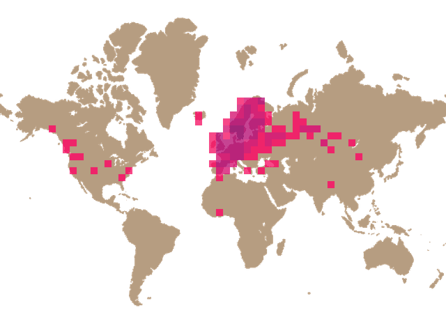 Velvet bolete (Suillus variegatus) distribution info