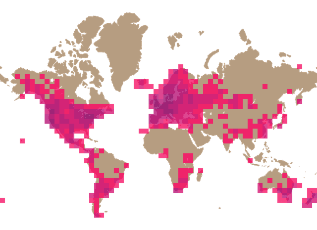 Shaggy ink cap (Coprinus comatus) distribution info